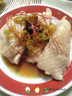 茹で鶏の葱ソース-レシピのメイン写真
