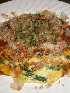 ニラともやしのお好み焼き風♪-レシピのメイン写真
