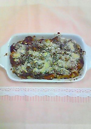 残ったカレーで♪カレーうどんグラタン-レシピのメイン写真