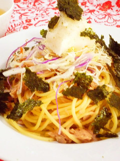 ツナおろしスパ-レシピのメイン写真
