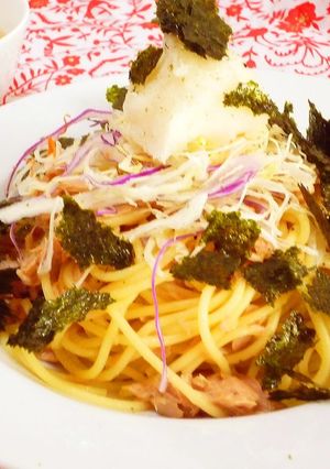 ツナおろしスパ-レシピのメイン写真