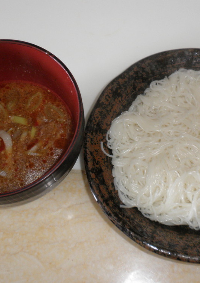買い置き材料でさっとツナの坦々ソーメン-レシピのメイン写真