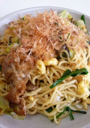 卵入り♡塩レモン焼きそば-レシピのメイン写真