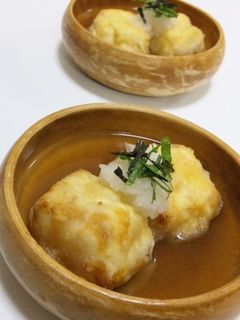 揚げない☆オーブン焼きで揚げだし豆腐-レシピのメイン写真