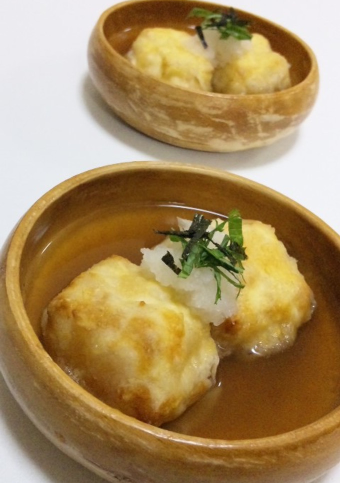 揚げない☆オーブン焼きで揚げだし豆腐-レシピのメイン写真