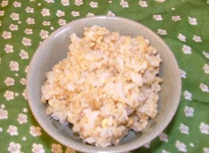 アメリカ　うちの健康発芽玄米ご飯-レシピのメイン写真