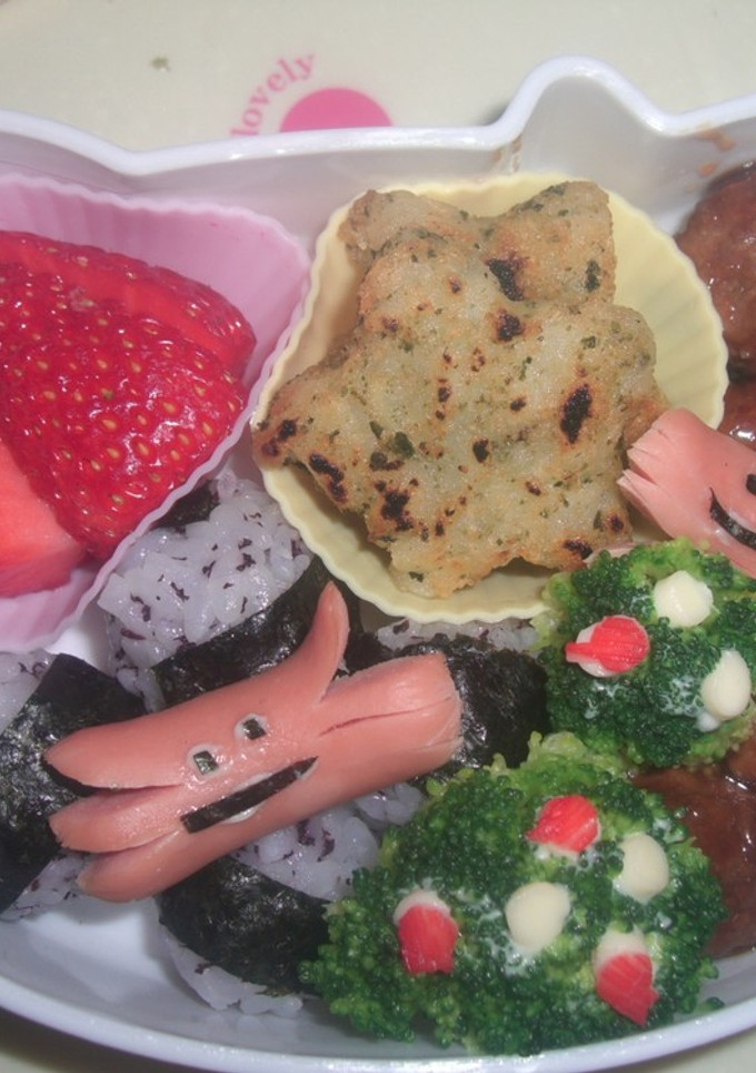 幼稚園弁当２作目-レシピのメイン写真