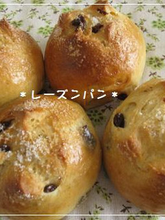 我が家のレーズンパン*HB使用-レシピのメイン写真