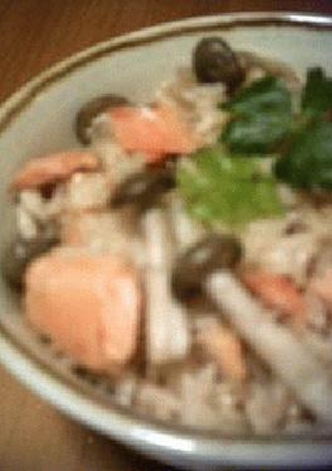 鮭＋しめじの炊き込みご飯-レシピのメイン写真