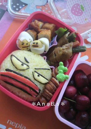 簡単★ひげぴよ キャラ弁-レシピのメイン写真