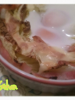 朝に☆白菜とベーコンのココット-レシピのメイン写真