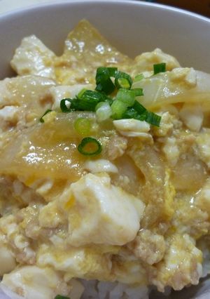 豆腐が主役★親子丼-レシピのメイン写真
