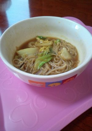 5分de☆カレー煮麺-レシピのメイン写真