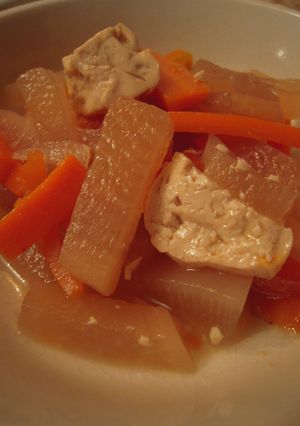 やさしい味☆大根とにんじんの簡単煮物-レシピのメイン写真