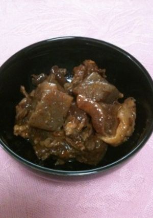 １１４簡単　ピリ辛どて焼き-レシピのメイン写真