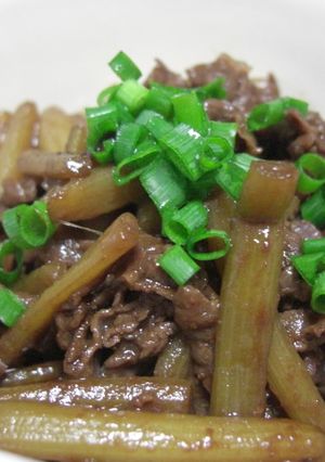 牛肉とふきの味噌炒め-レシピのメイン写真