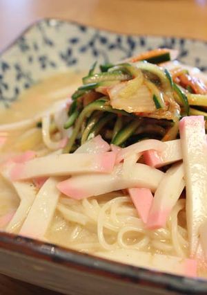 ピリッと！豆乳そうめん☆-レシピのメイン写真
