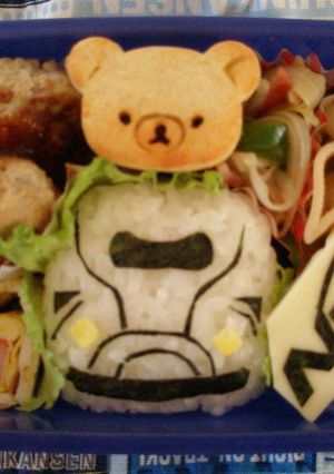 キャラ弁　新幹線「Ｎ７００系」-レシピのメイン写真