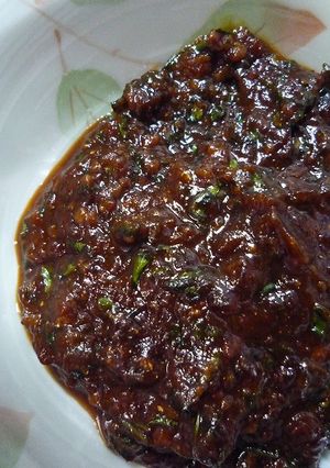 食べる調味料　旬・山椒みそ♪-レシピのメイン写真