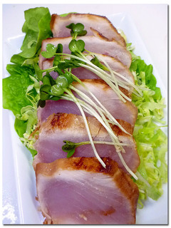 ♪ マグロのづけ ♪ たたきサラダ-レシピのメイン写真