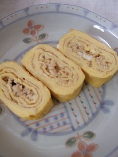 とりそぼろ入り卵焼き✿-レシピのメイン写真