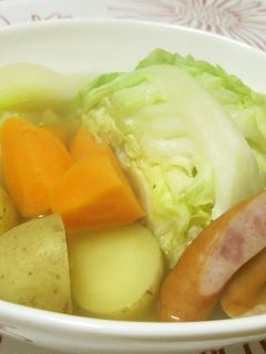 簡単♪野菜たっぷりポトフ-レシピのメイン写真