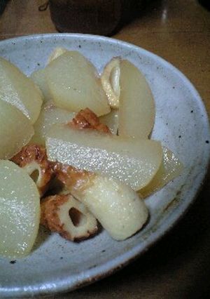 生姜酵母de大根と竹輪煮-レシピのメイン写真