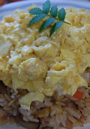 ●春の和風オムライス♪筍・山椒風味●-レシピのメイン写真