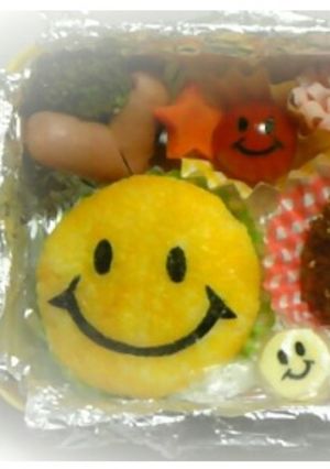 キャラ弁☆ニコちゃんいっぱい弁当♪-レシピのメイン写真