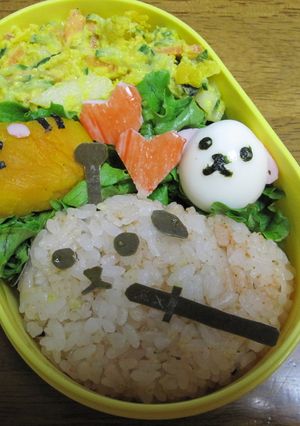 豆しばの仲間たち～キャラ弁-レシピのメイン写真