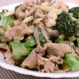 豚肉とブロッコリーのマヨケチャ炒め