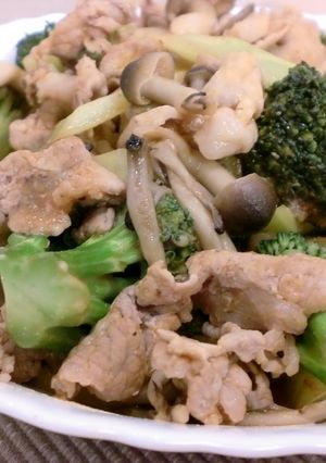 豚肉とブロッコリーのマヨケチャ炒め-レシピのメイン写真