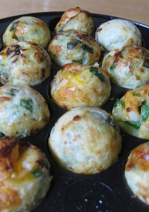 タコ焼き風チヂミ-レシピのメイン写真