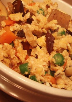 簡単！野菜の炒り豆腐-レシピのメイン写真