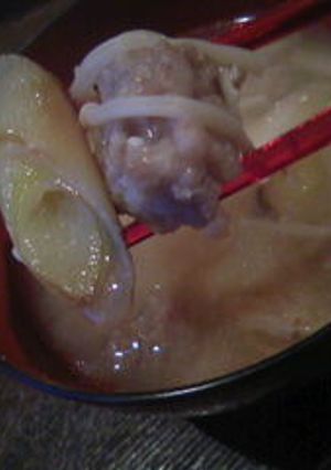 ✿簡単!焼き葱の焼き鳥風お味噌汁✿-レシピのメイン写真