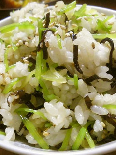 ふじっこと香味野菜の混ぜご飯-レシピのメイン写真