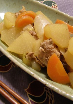 肉じゃがじゃなくて「肉大根♪」-レシピのメイン写真