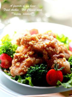 鶏のから揚げ*ピリ辛中華風(油淋鶏)-レシピのメイン写真