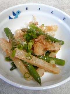 いんげんと長いもの梅和え-レシピのメイン写真