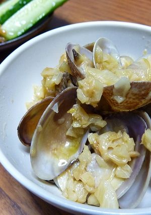 食べるニンニク　～あさりと共に-レシピのメイン写真