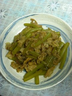 ふきと豚肉の炒め煮-レシピのメイン写真