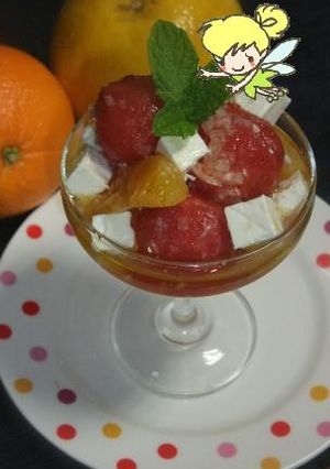 フルーツトマトのデザートサラダ♡*ﾟ¨ﾟ-レシピのメイン写真