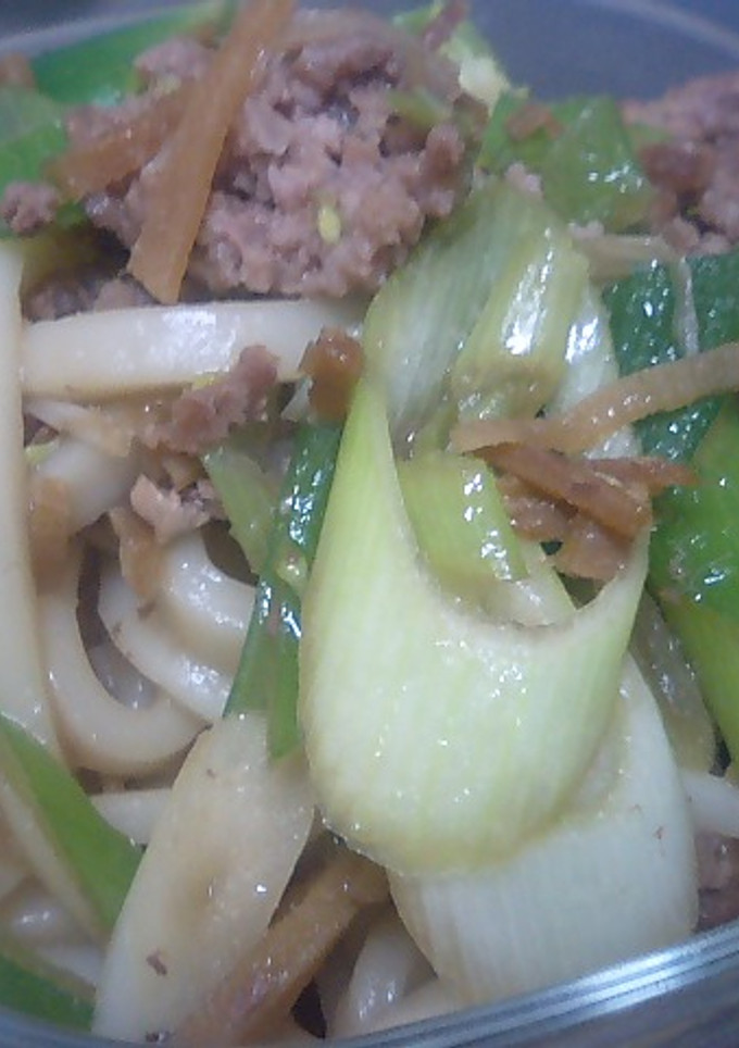 そぼろダシ無しうどん☆-レシピのメイン写真