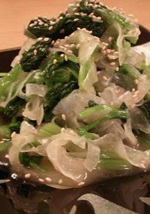 ほうれん草と新たまねぎのナムル-レシピのメイン写真