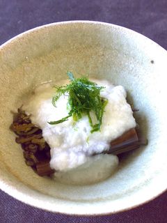 わらびの山かけ-レシピのメイン写真