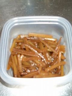 フキの佃煮-レシピのメイン写真