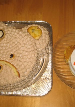 記念すべき一歳のお誕生日は手作りケーキ♪-レシピのメイン写真
