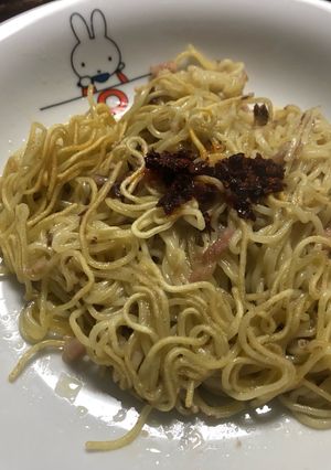 オイルサーディン汁で焼きそば-レシピのメイン写真