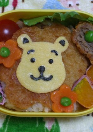 ☆★和風？ライオン弁当☆★（キャラ弁）-レシピのメイン写真