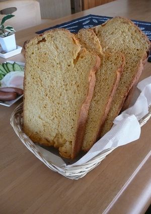 ＨＢで簡単☆まるごと野菜カレー入り食パン-レシピのメイン写真